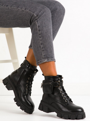 Ghete cod 6018-6A Black