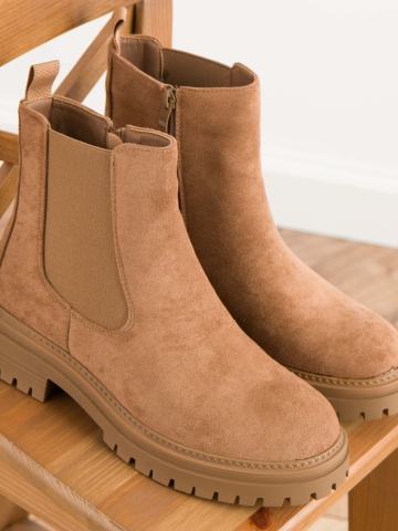 Ghete cod A9632 Camel