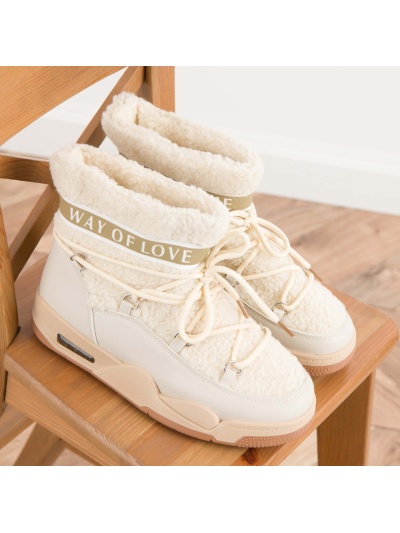 Ghete cod SJ2566-2 Beige