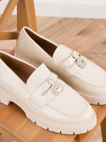 Pantofi casual cod T604 Beige