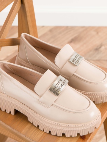 Pantofi casual cod T804 Beige