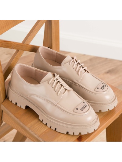 Pantofi casual cod T830 Beige