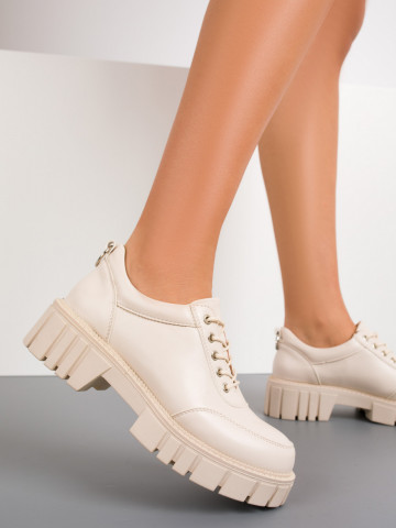 Pantofi casual cod UK76 Beige