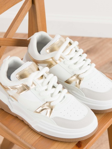 Pantofi sport cod WX130 Gold