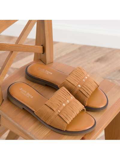 Papuci cod AM662 Camel