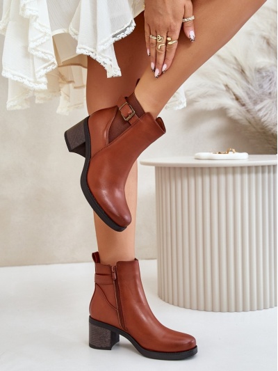 Botine cod 9109 Camel