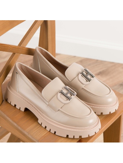 Pantofi casual cod T820 Beige
