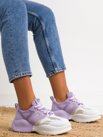 Pantofi sport cod 8102 Violet