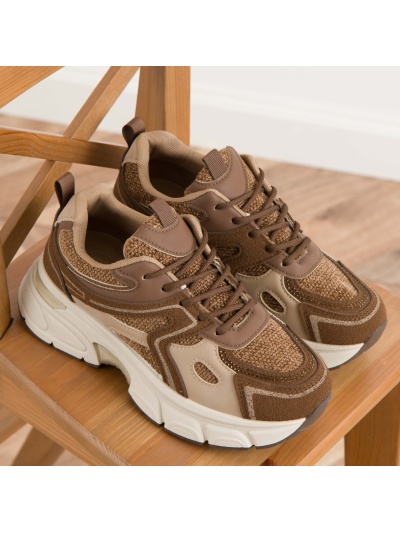 Pantofi sport cod BK492 Brown