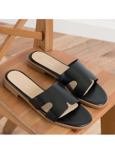 Papuci cod C856 Black