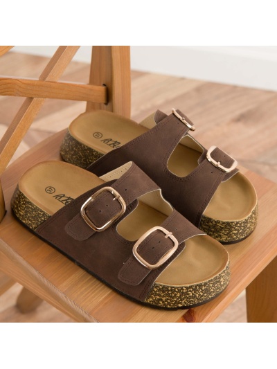 Papuci cod H88-6 Brown