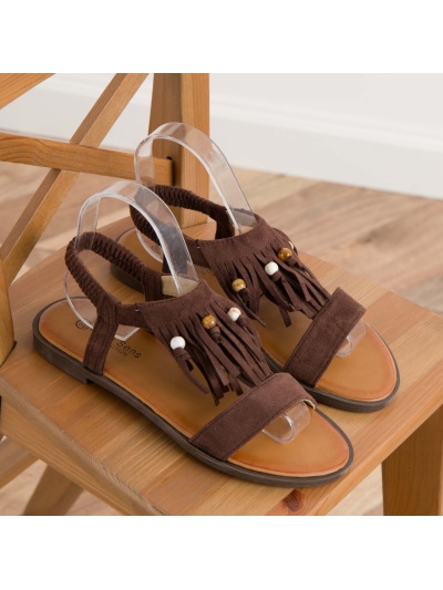 Sandale cod H156 Brown