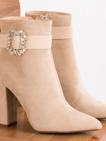 Botine cod UK53 Beige