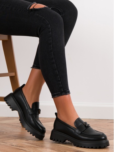 Pantofi casual cod 857 Black