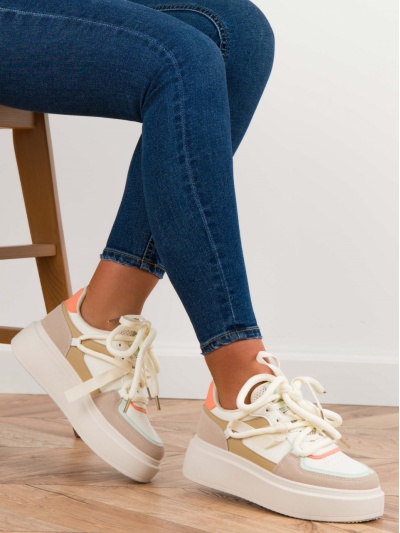 Pantofi sport cod ABC510 Beige