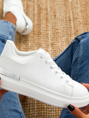Pantofi sport cod H03 White