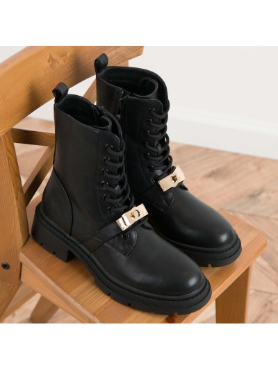 Ghete cod RQ522 Black/Gold