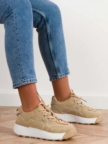 Pantofi sport cod ABC-389 Khaki