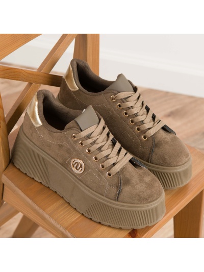 Pantofi sport cod BK478 Khaki