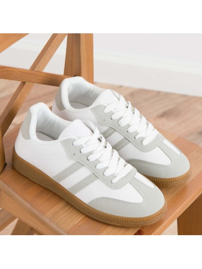 Pantofi sport cod T003 White/Grey