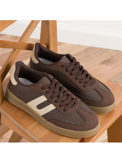 Pantofi sport cod YY172-1 Brown/Beige