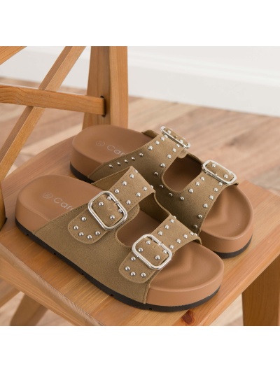 Papuci cod 988-9 Khaki