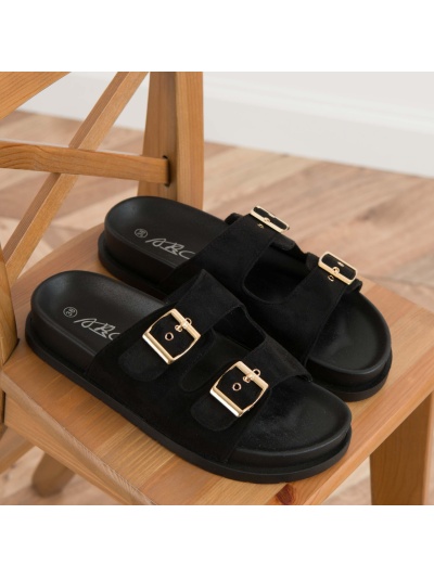 Papuci cod H88-7 Black