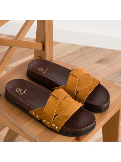 Papuci cod OH578 Camel