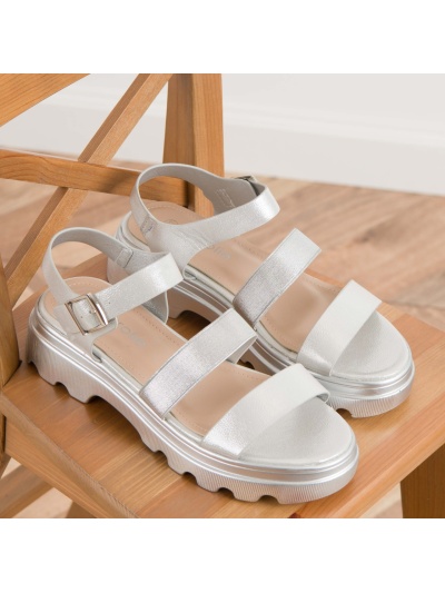 Sandale cod 888-21 Silver