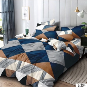 Lenjerie Finet 6 Piese cu Cearceaf Normal pentru Pat Matrimonial-GR6L 254
