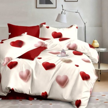 Lenjerie cu Elastic din Finet 6 Piese pentru pat Matrimonial-FE6E 496