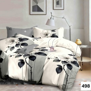 Lenjerie Finet 6 Piese cu Cearceaf Normal pentru Pat Matrimonial-GR6E 498
