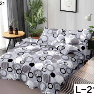Lenjerie Finet 6 Piese cu Cearceaf Normal pentru Pat Matrimonial-GR6L 21