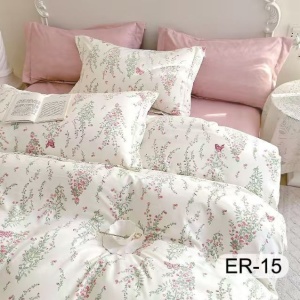 Lenjerie în Cutie Cadou din Finet Premium 6 Piese cu Elastic-ER 15