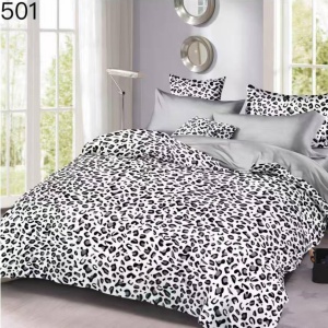 Lenjerie Finet 6 Piese cu Cearceaf Normal pentru Pat Matrimonial-GR6E 501