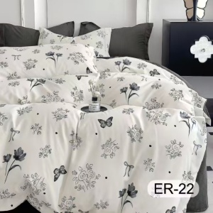 Lenjerie în Cutie Cadou din Finet Premium 6 Piese cu Elastic-ER 22
