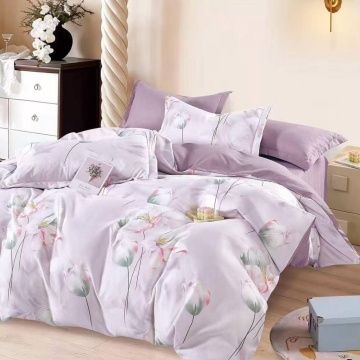 Lenjerie cu Elastic din Finet 6 Piese pentru pat Matrimonial -FE6E 534