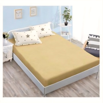 Lenjerie cu Elastic din Finet 6 Piese pentru pat Matrimonial -FE6E 551 - Img 2