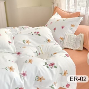 Lenjerie în Cutie Cadou din Finet Premium 6 Piese cu Elastic-ER 02