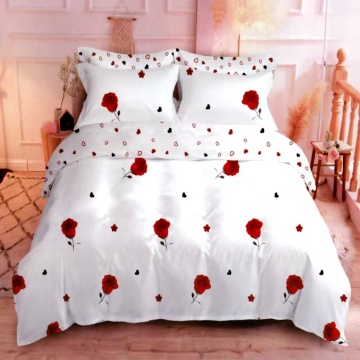 Lenjerie cu Elastic din Finet 6 Piese pentru pat Matrimonial-FE6E 129