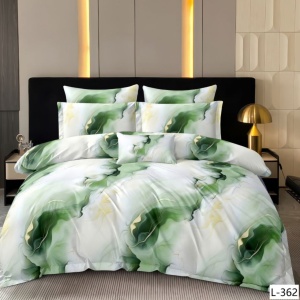 Lenjerie Finet 6 Piese cu Cearceaf Normal pentru Pat Matrimonial-GR6L 362