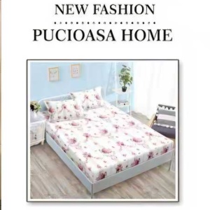 Lenjerie cu Elastic din Finet 4 Piese pentru Pat Matrimonial-FE4L 369 - Img 3
