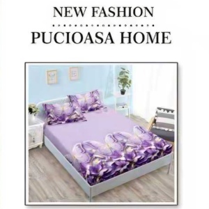 Lenjerie cu Elastic din Finet 4 Piese pentru Pat Matrimonial-FE4L 372 - Img 3