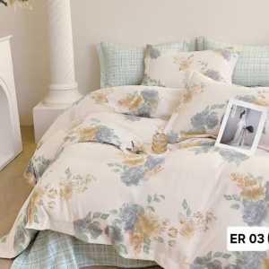 Lenjerie în Cutie Cadou din Finet Premium 6 Piese cu Elastic-ER 03