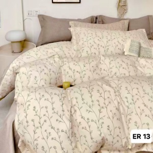 Lenjerie în Cutie Cadou din Finet Premium 6 Piese cu Elastic-ER 13
