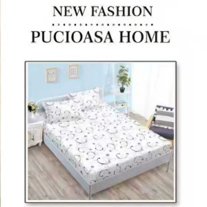 Lenjerie cu Elastic din Finet 4 Piese pentru Pat Matrimonial-FE4L 367 - Img 3