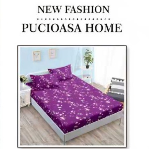 Lenjerie cu Elastic din Finet 4 Piese pentru Pat Matrimonial-FE4L 370 - Img 3