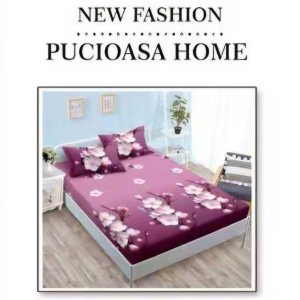 Lenjerie cu Elastic din Finet 4 Piese pentru Pat Matrimonial-FE4L 344 - Img 3
