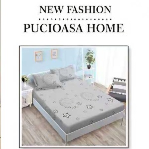 Lenjerie cu Elastic din Finet 4 Piese pentru Pat Matrimonial-FE4L 373 - Img 3