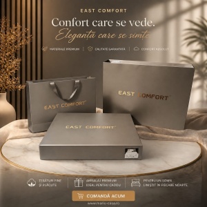 Lenjerie în Cutie Cadou din Finet Premium 6 Piese cu Elastic-ER 23 - Img 2